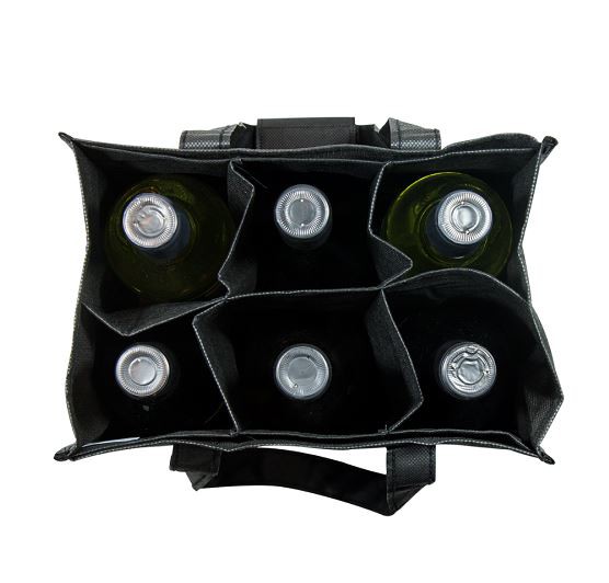 6 Bottle Wine Tote