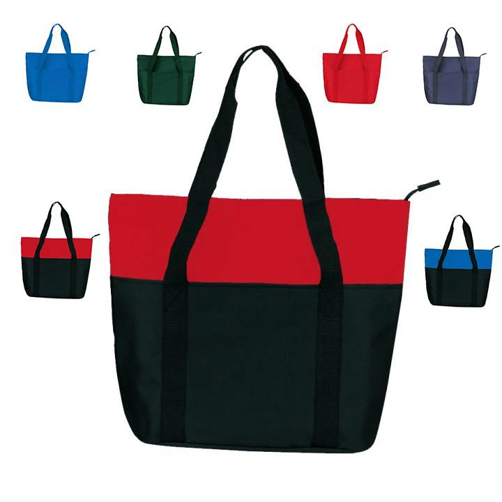 Large Cotton Shopping Bags With Zipper